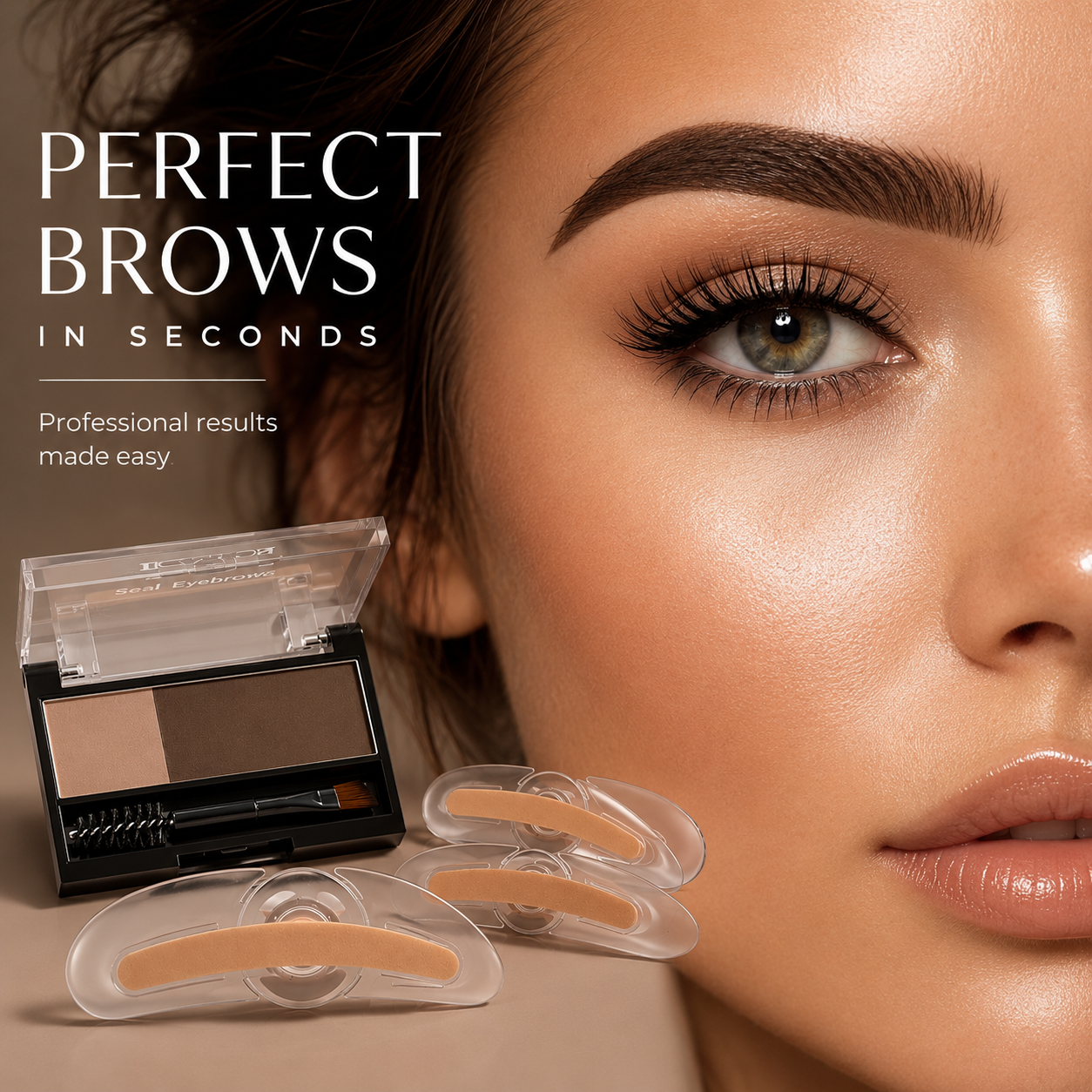 StampBrow Eyebrow Stamp Kit Fuller Natural Brows In Seconds